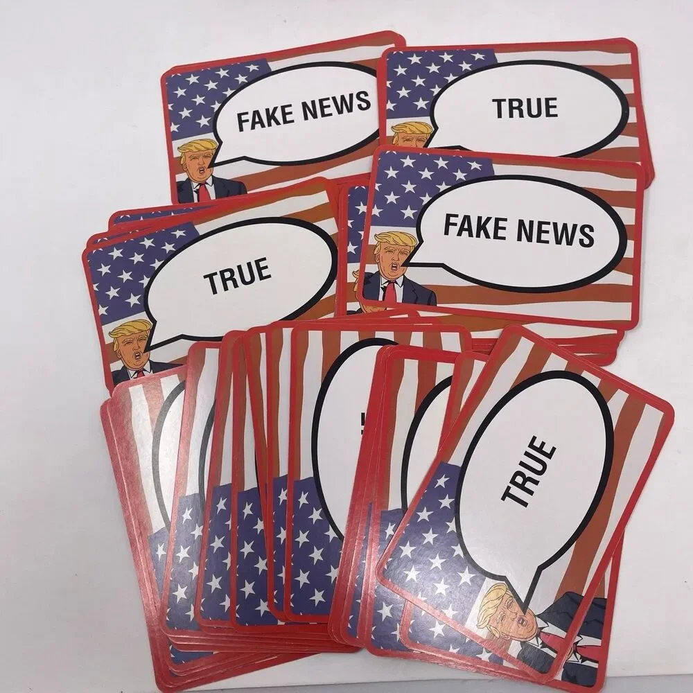Fake News Game‎ Trump Edition Trivia Party Card Game